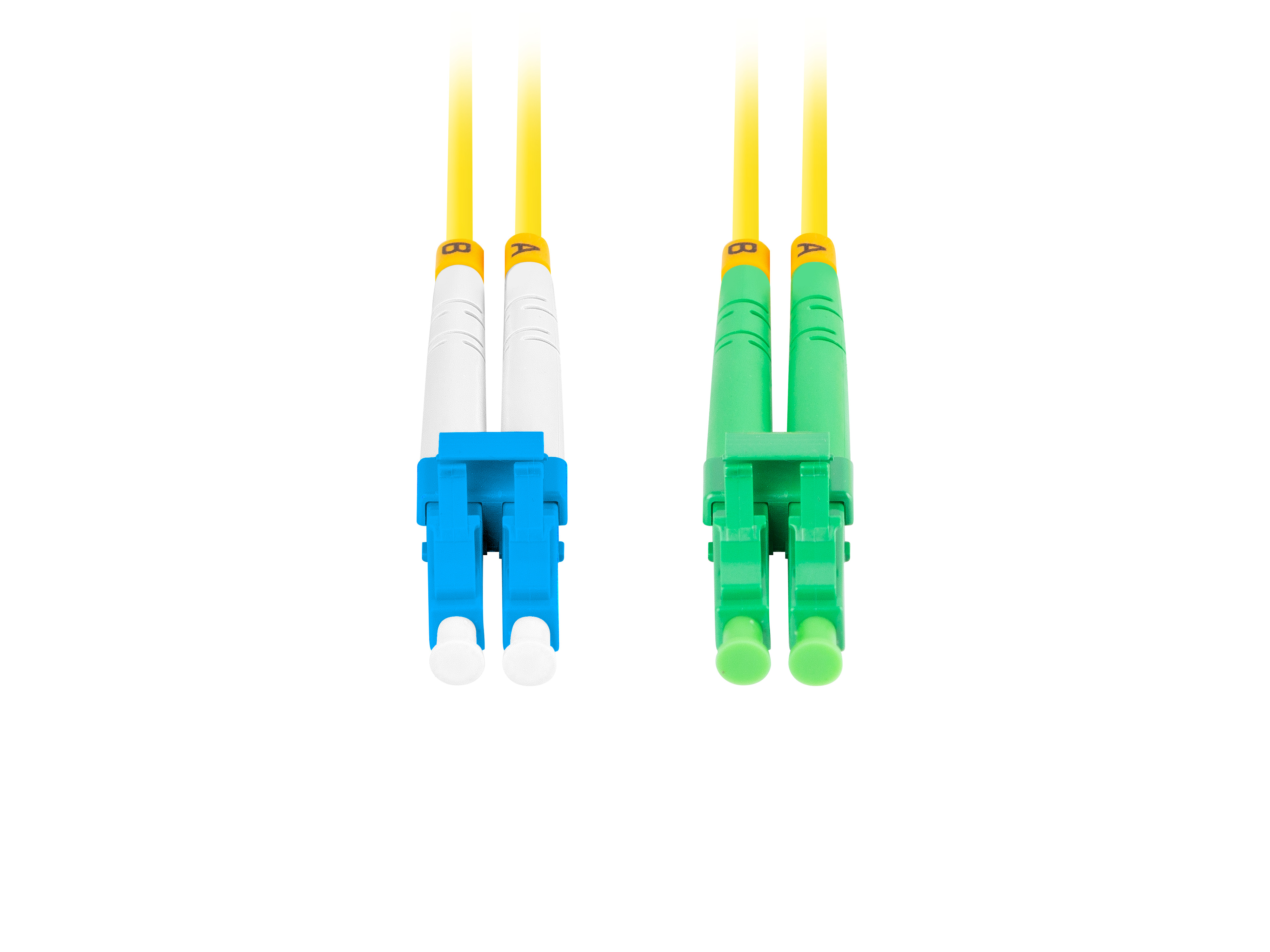 Lanberg Fiber Optic Patch Cord SM LC/APC-LC/UPC Duplex LSZH 1.0m