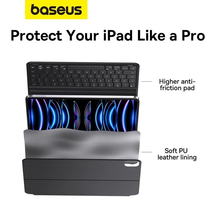 Baseus IT Bluetooth Keyboard with Magnetic Case Pad 10 2022 10.9''