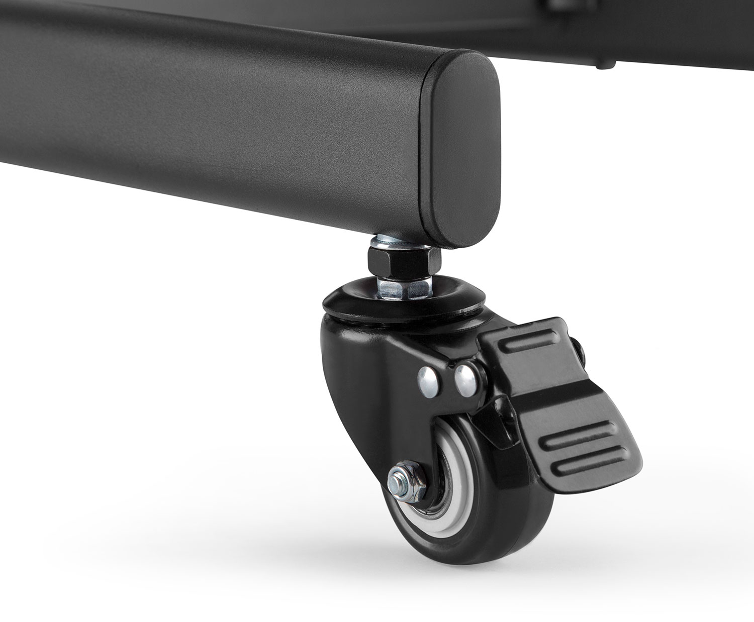 AV:Link Height Adjustable TV Trolley with Media Shelf up to 1.31m 40x40 & 35kg max 129.204UK