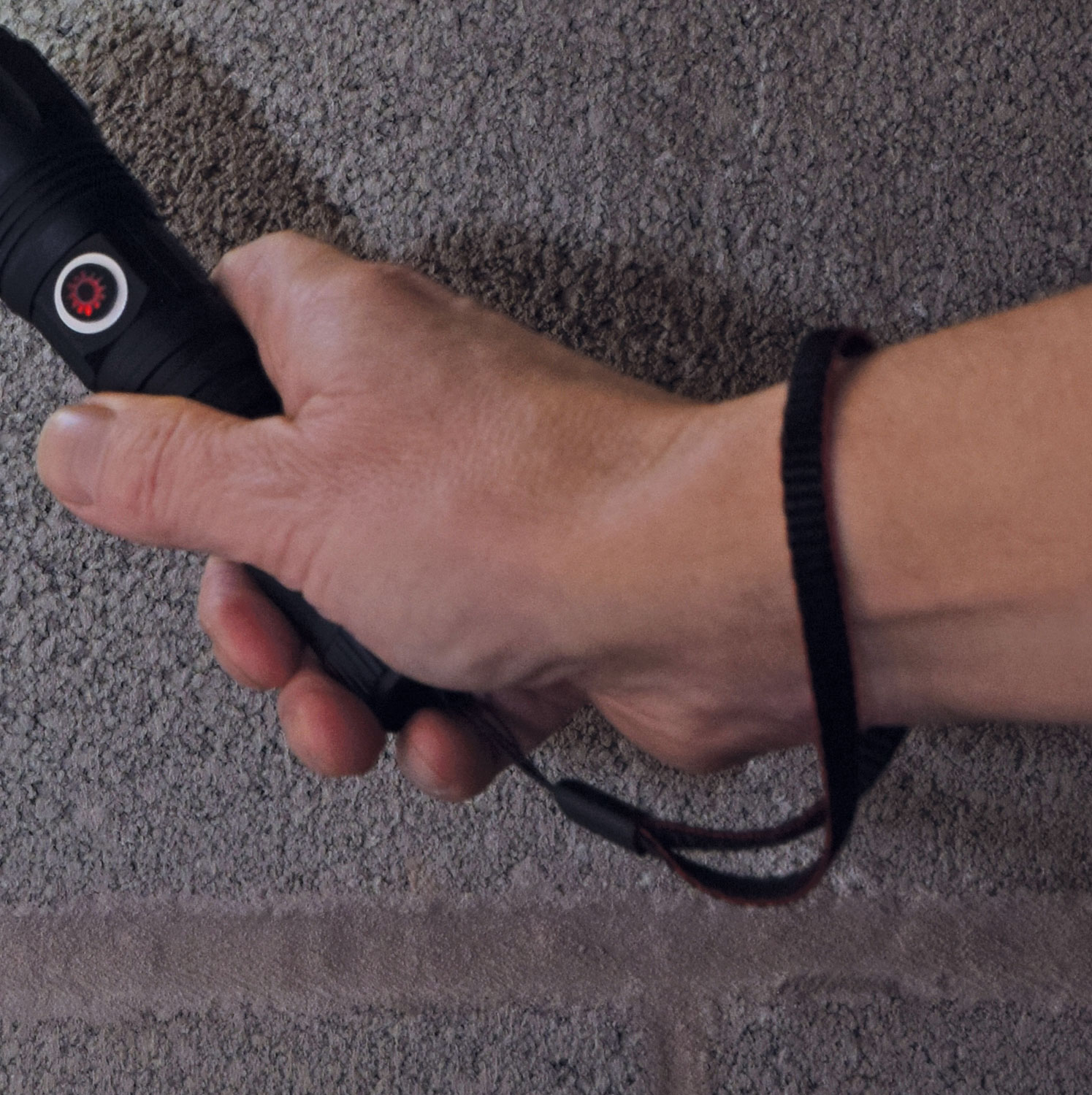 Mercury Rechargeable LED Torch with Window Breaker & SOS Function 410.307UK