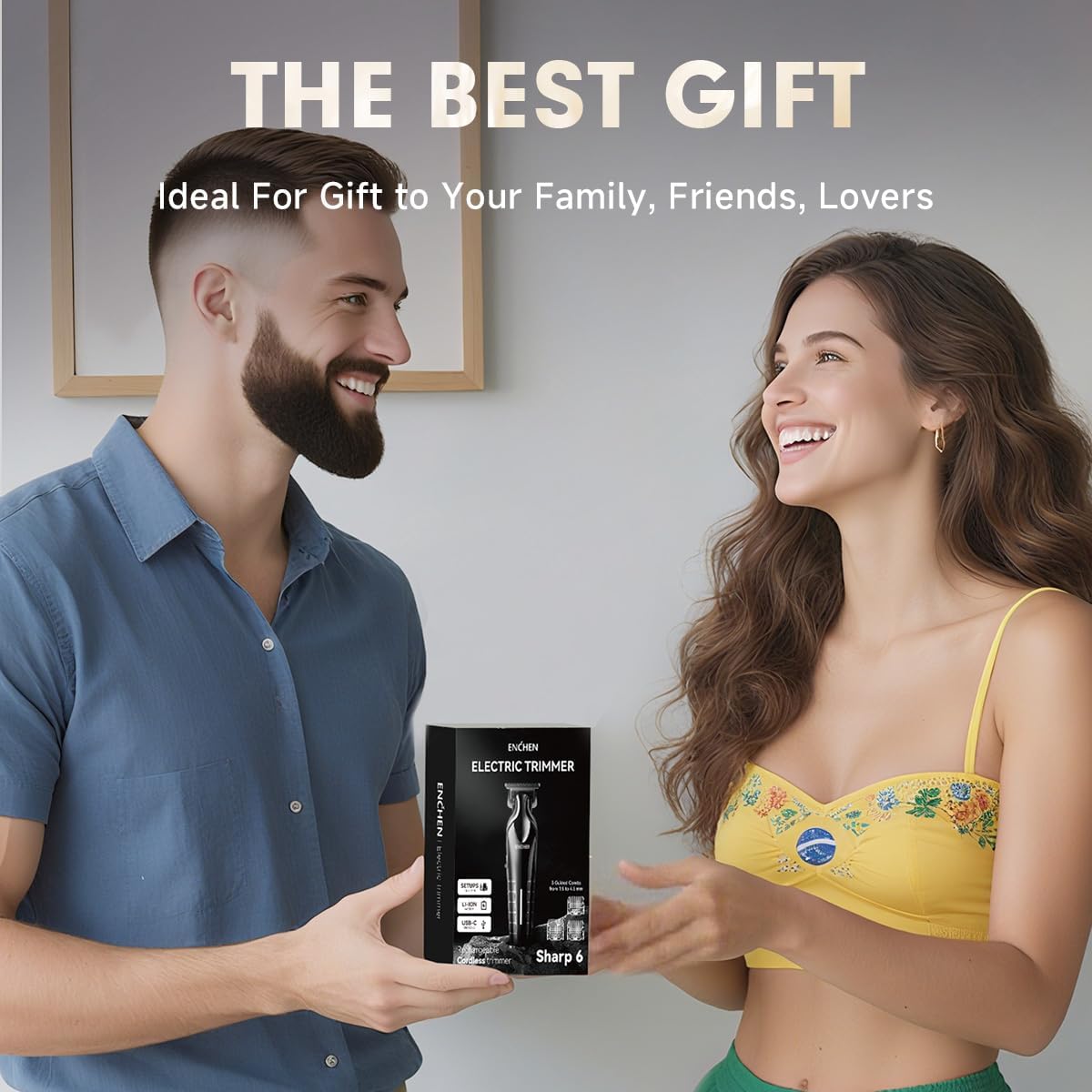 Enchen Hair Clipper SHARP 6 USB-C 1200mAh Black