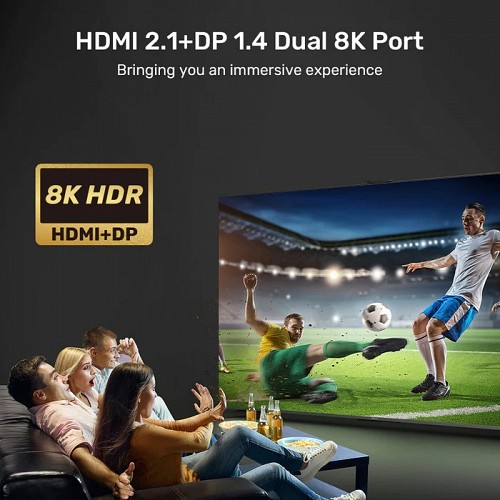 Unitek USB-C Hub USB4.0 MST HDMI/DP/Gb/SD/Audio/PD100W D1079A