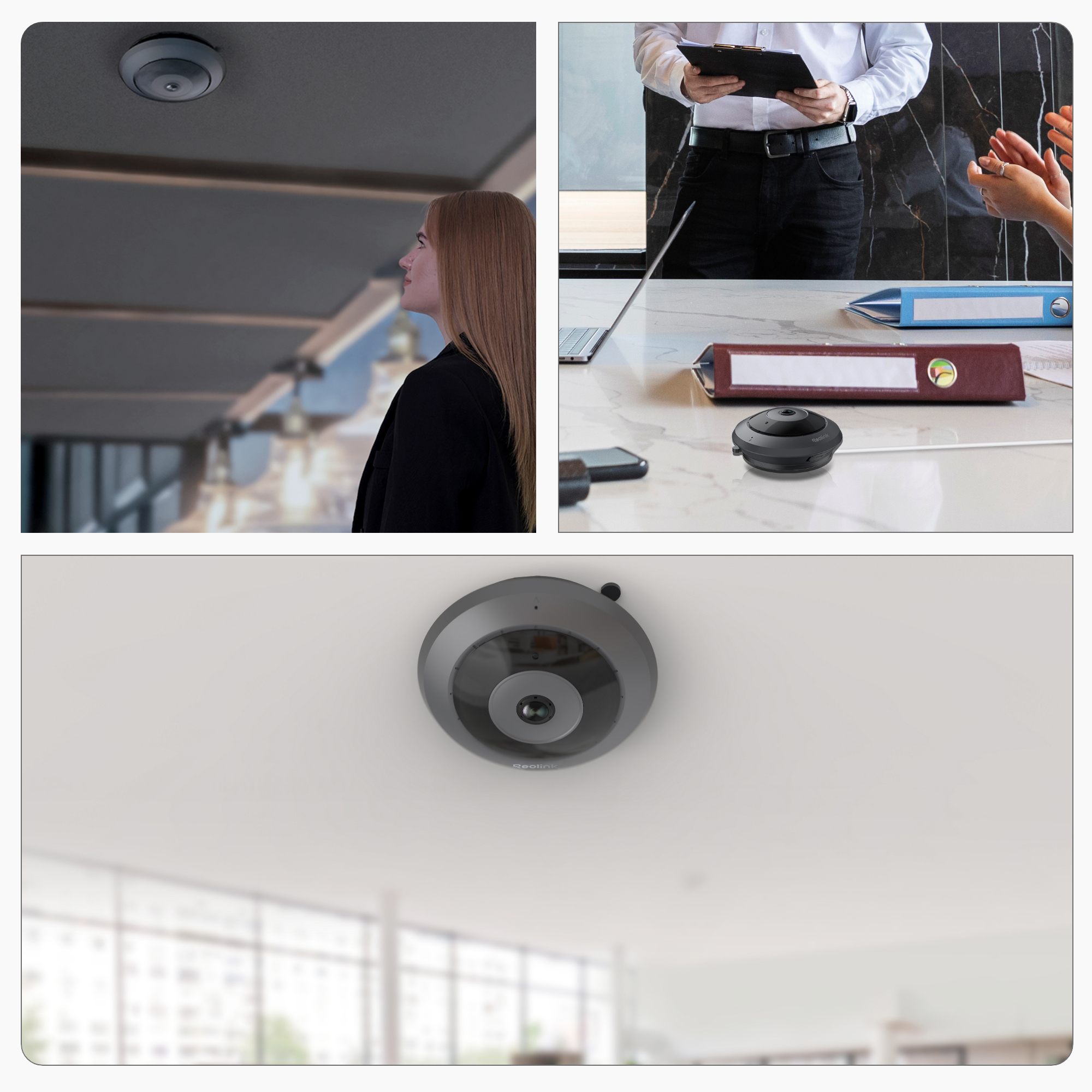 Reolink WIFI Indoor Panoramic 6MP Fisheye Camera (FE-W) W520