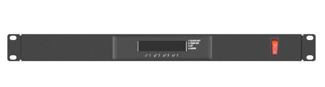 Lanberg 1U 230V Ventilation Panel LCD Display, 4 Fans & Thermostat