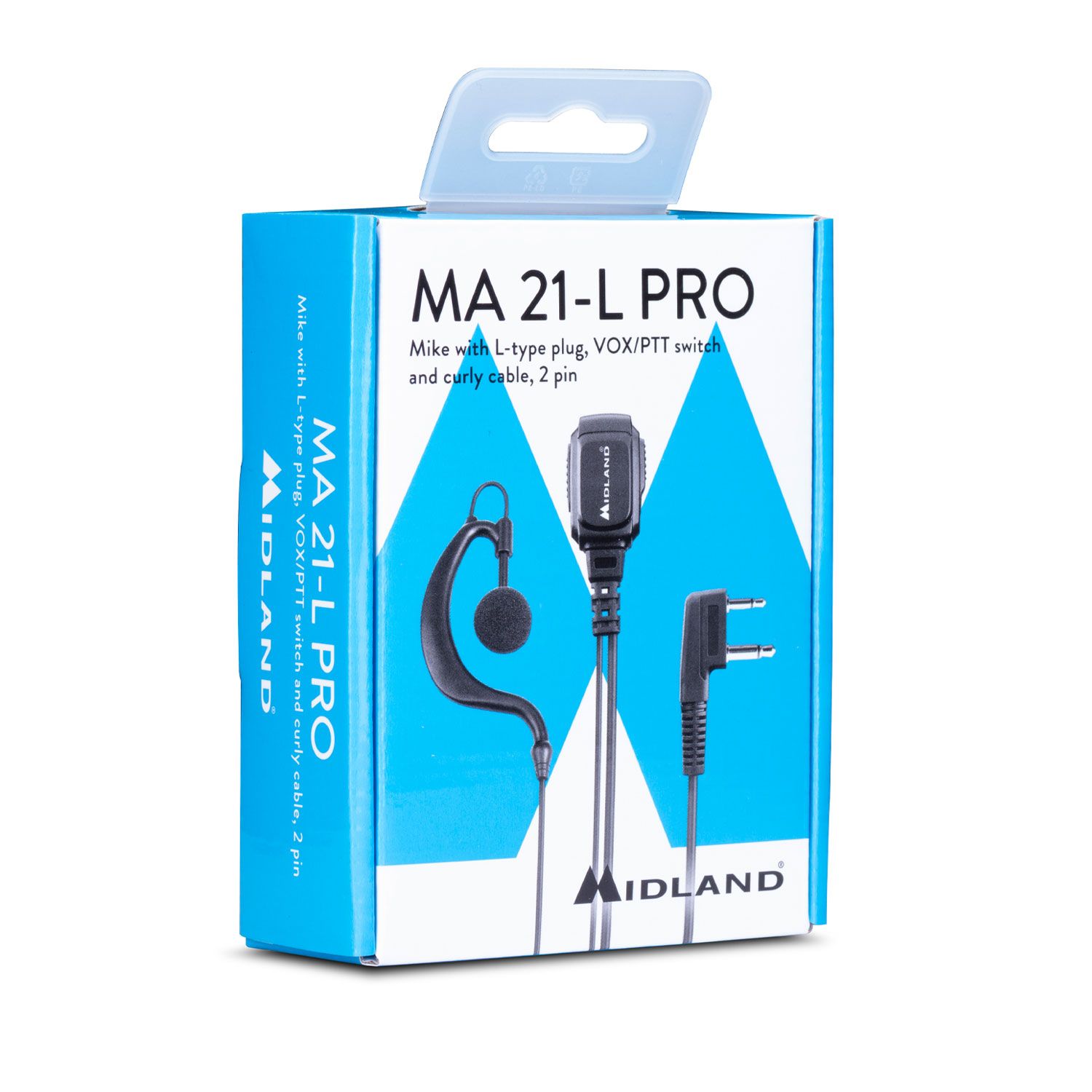 Midland MA21-L Pro Earphones for XT/G5/G7/G9