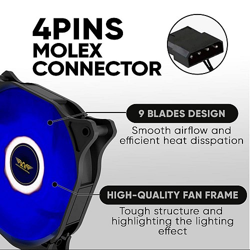 Armaggeddon CORE-12 Blue Fan