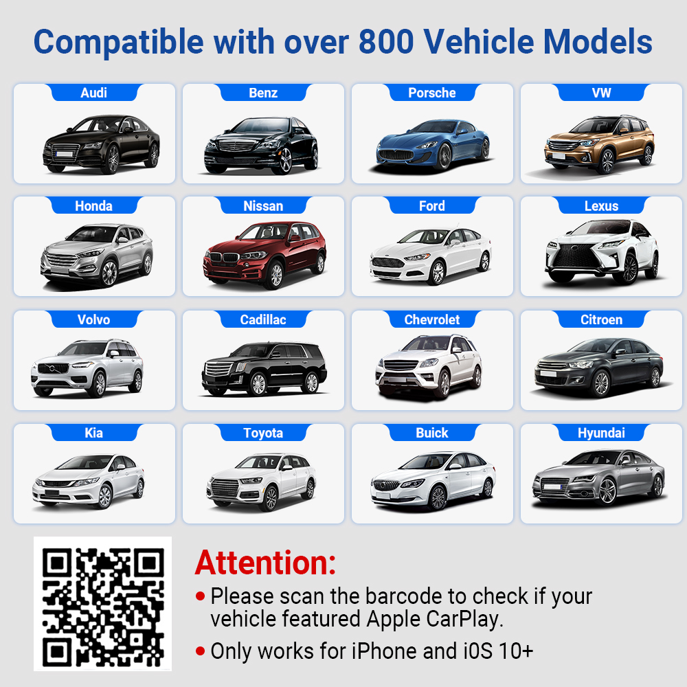 MINIX CAR Wired to Wireless CarPlay USB Dongle CP86
