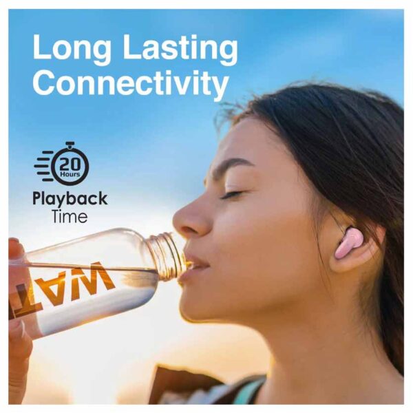 LUSH.PINK EARPHONES ACOUSTIC IN-EAR TWS PROMATE