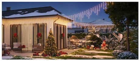 Govee Outdoor Smart Icicle Lights 10m RGBICW H70D13D1