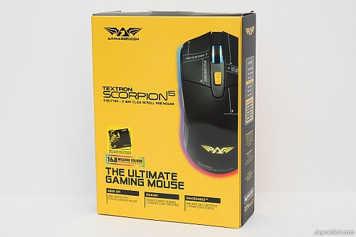 Armaggeddon Scorpion 5 Pro-Gaming Mouse with Free Mousemat