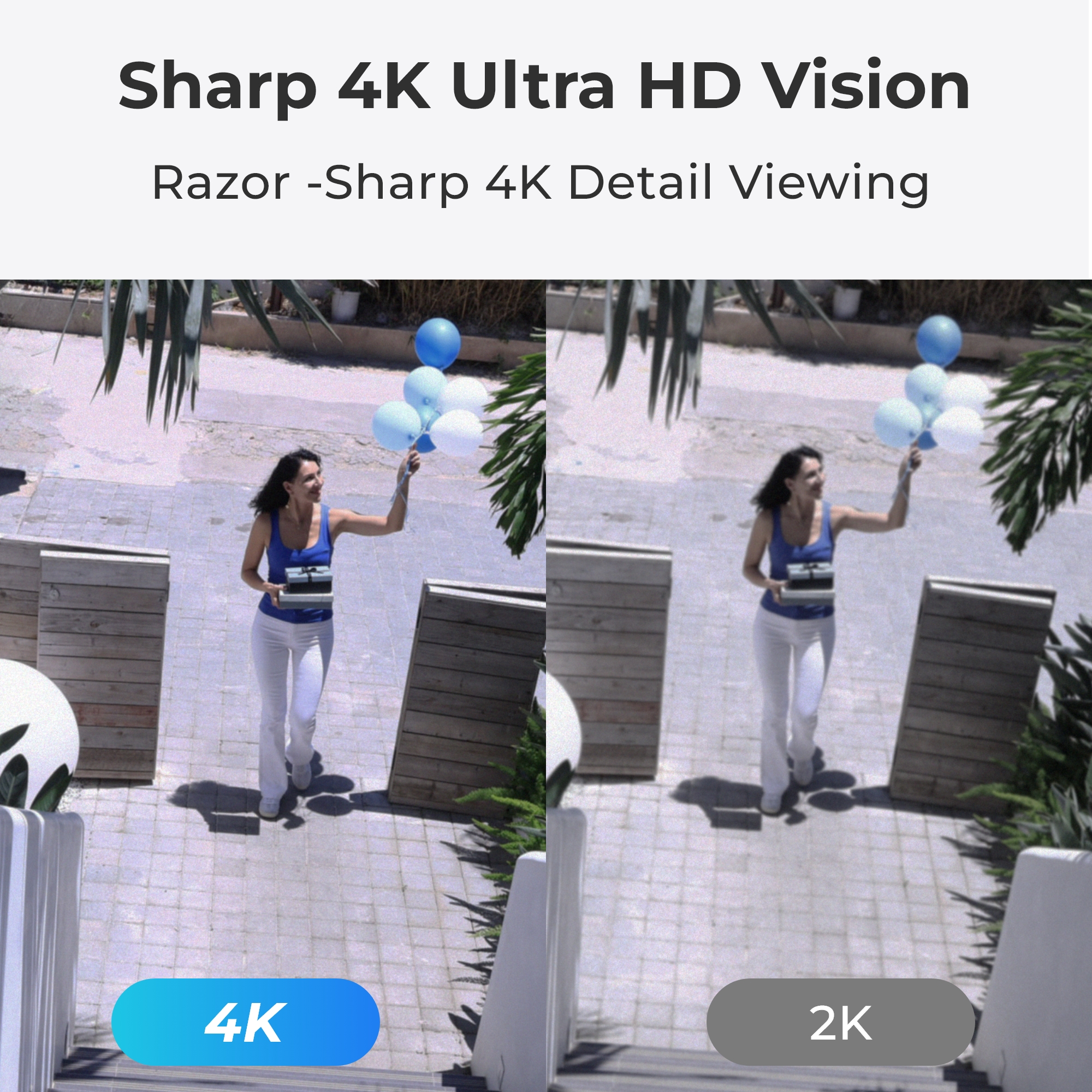 Reolink BP4G Outdoor Battery Camera 4K PTZ GO PT Ultra (G440) (White) (Hard Bundle)
