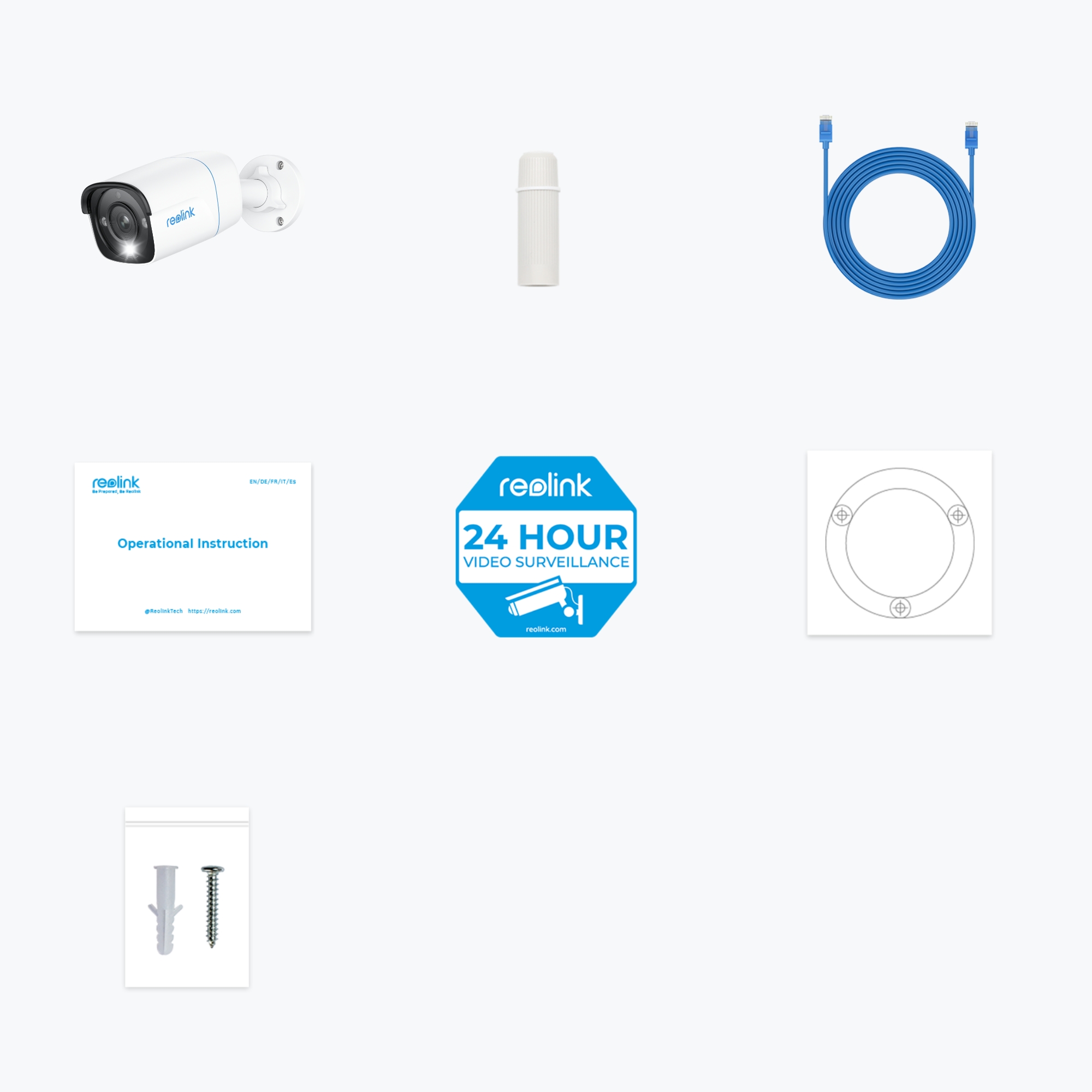 Reolink POE IP Bullet Camera 8MP Fixed RLC-810A (P330)