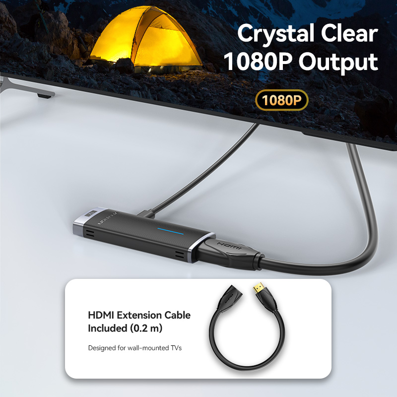 Vention HDMI Wireless Transmitter-Receiver Kit 5GHz 1080p ADCB0