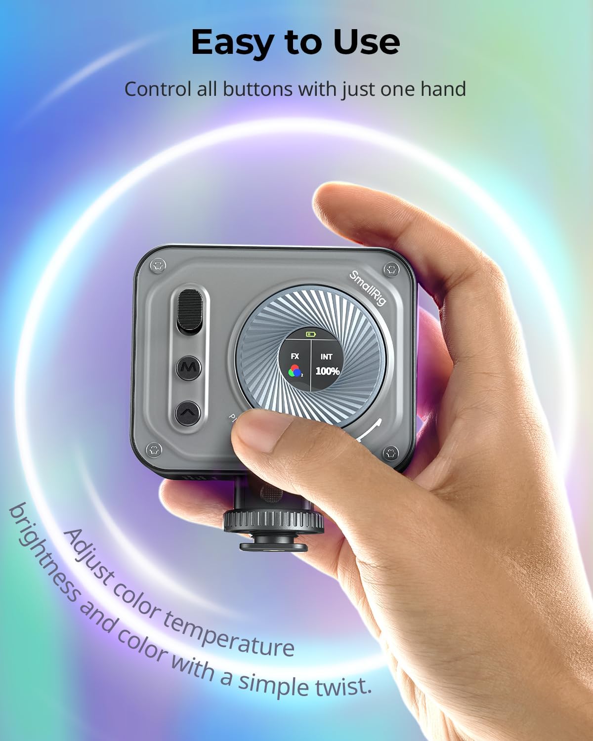 SMALLRIG Vibe P108 Pro RGB Video Light
