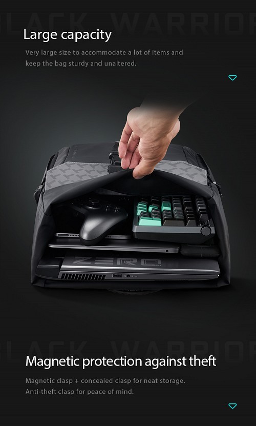 Thunderobot Dark Warrior Pro 17" Laptop Backpack