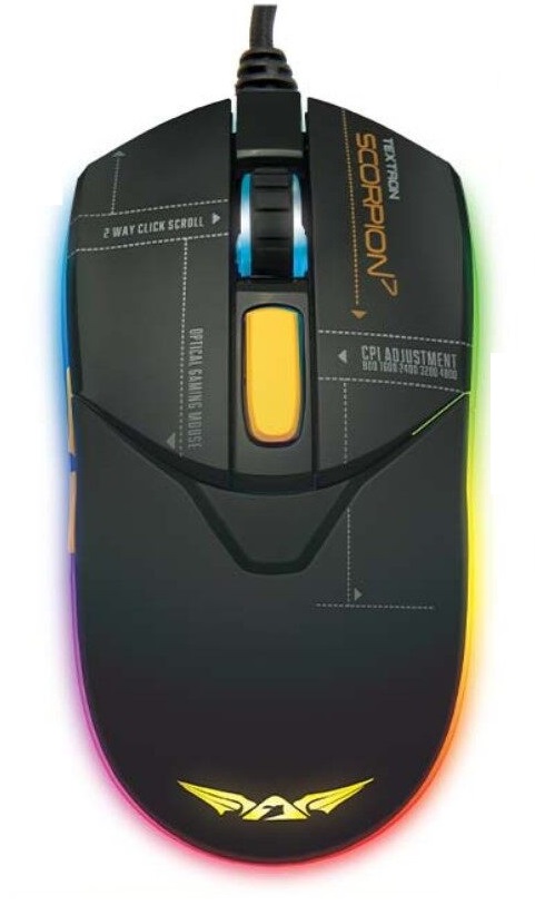 Armaggeddon Scorpion 7 Pro-Gaming Mouse with Free Mousemat