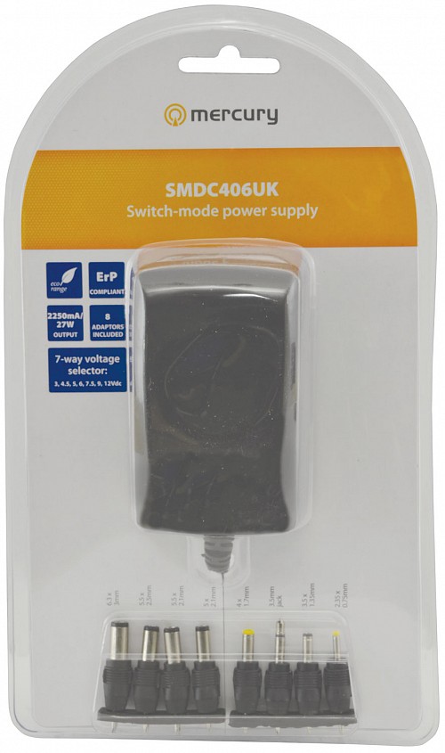 Mercury Switch-Mode Power Supply 2250mA 661.406UK