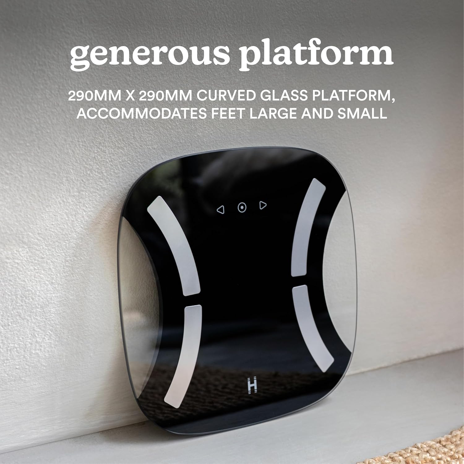 HoMedics Body Scale Essential with Body Comp Analyser SCL-BC145 Black