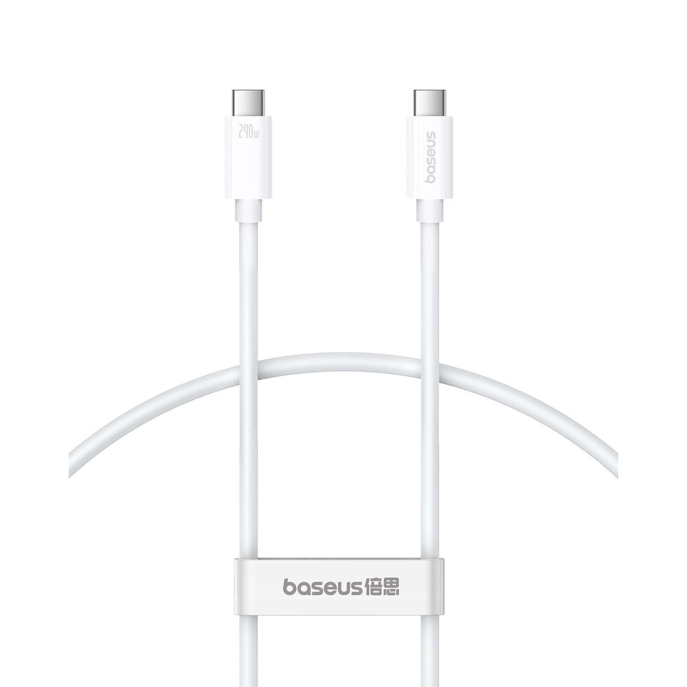 Baseus Cable USB-C to USB-C  Superior Series 2 USB4  240W 1m White