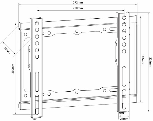 AV:link ST201 Tilt Wall Mount 200x200 129.550UK