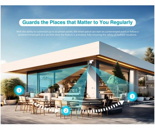 Dahua IP 5.0MP Wifi PT Dome Dual Illumination P5D-5F-PV