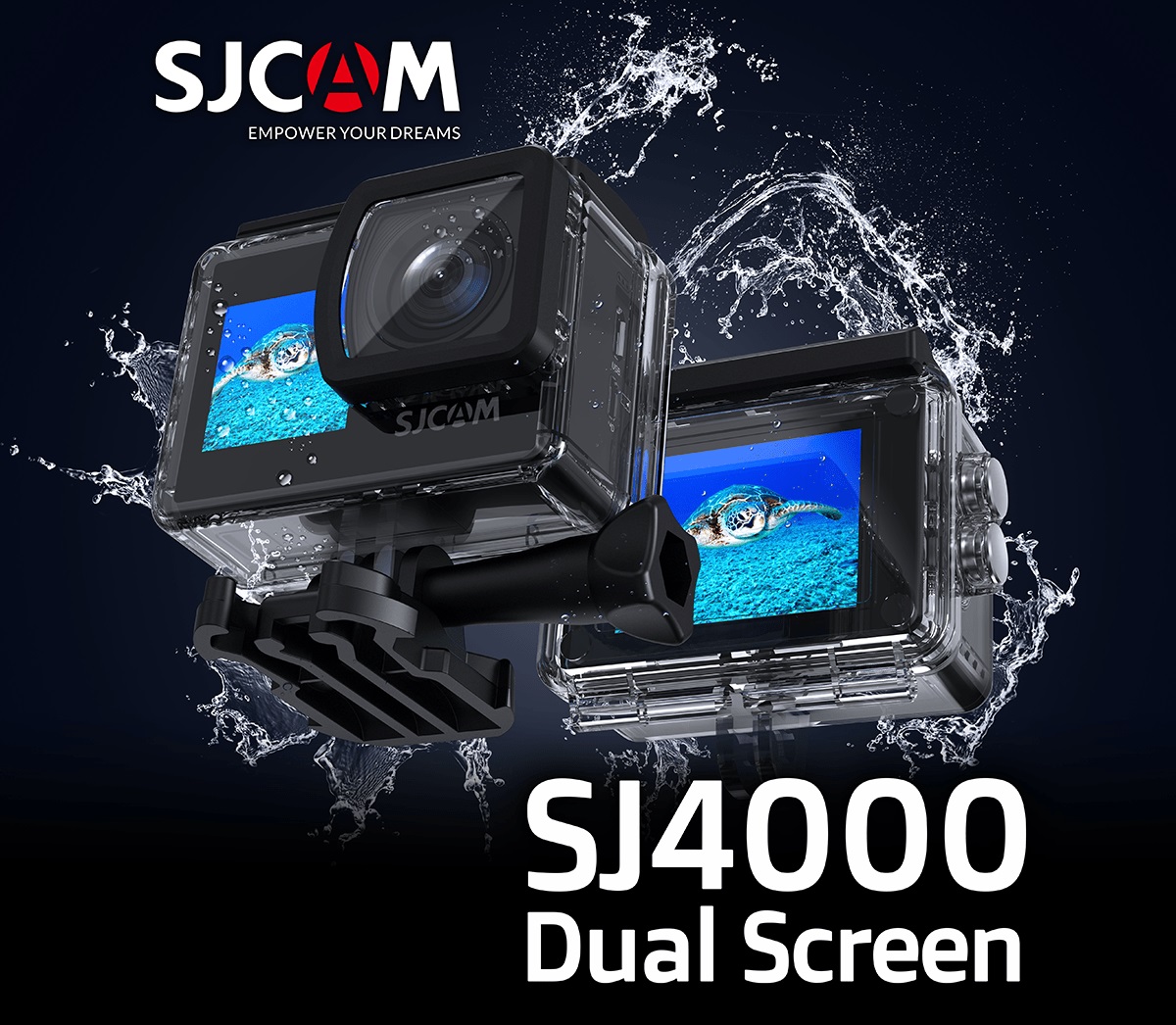 SJCAM SJ4000 Dual Screen WiFi Action Camera 4K30FPS 16MP