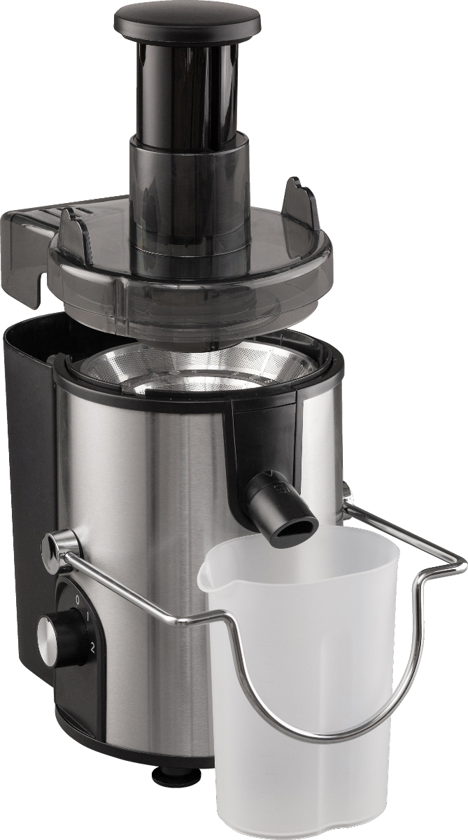 Gorenje Kitchen Juicer 400W 1.2L Pulp Container XL Tube JC400BE Inox/Black