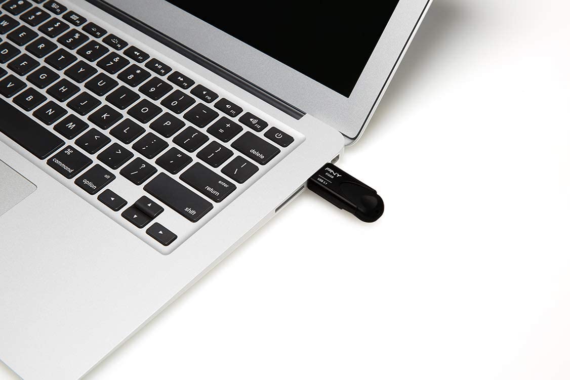 PNY Flash Drive Attache 4 USB 3.1 Stick 512GB Capless Slider Black FD512ATT431KK
