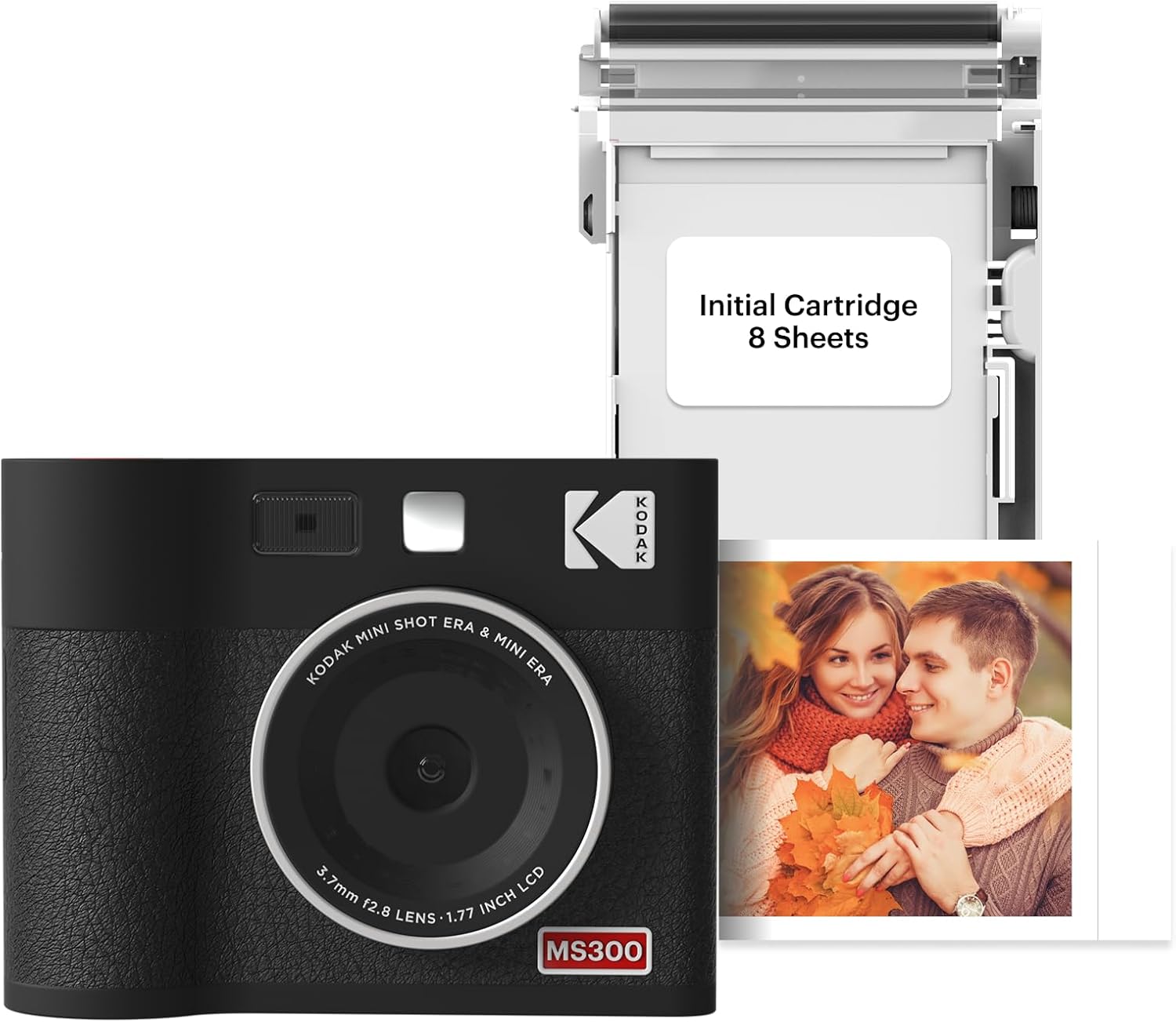 Kodak Instant Camera ERA Mini Shot 3 MS300B Black (3x3)