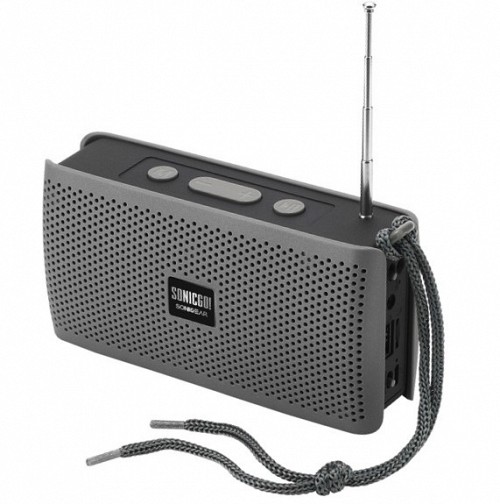 SonicGear SONICGO! RDO30-X Portable BT/FM/USB Speaker Gray