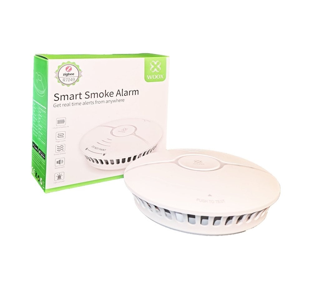 WOOX R7049 Wi-Fi Zigbee Smart Smoke Alarm