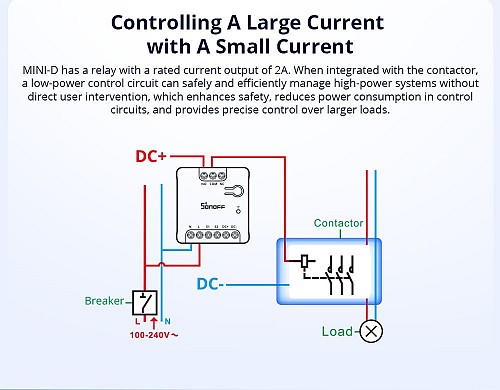 Sonoff WiFi Smart Switch MINI-D Dry Contact