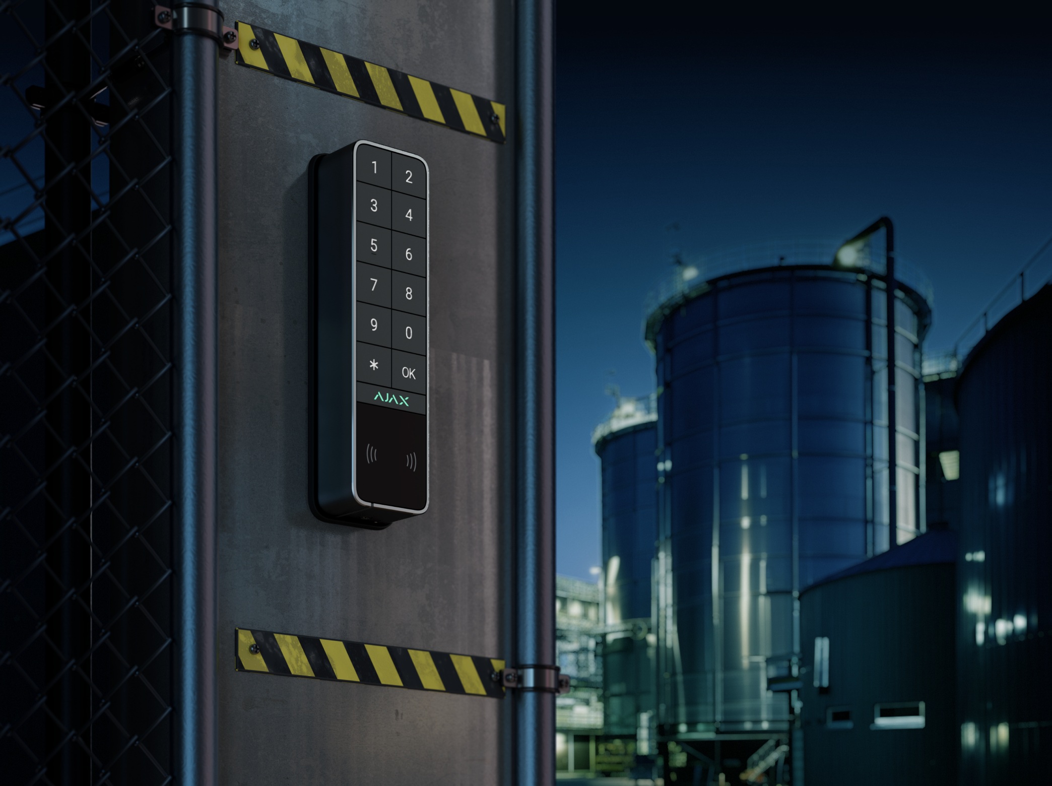 AJAX BASELINE Keypad Outdoor  White