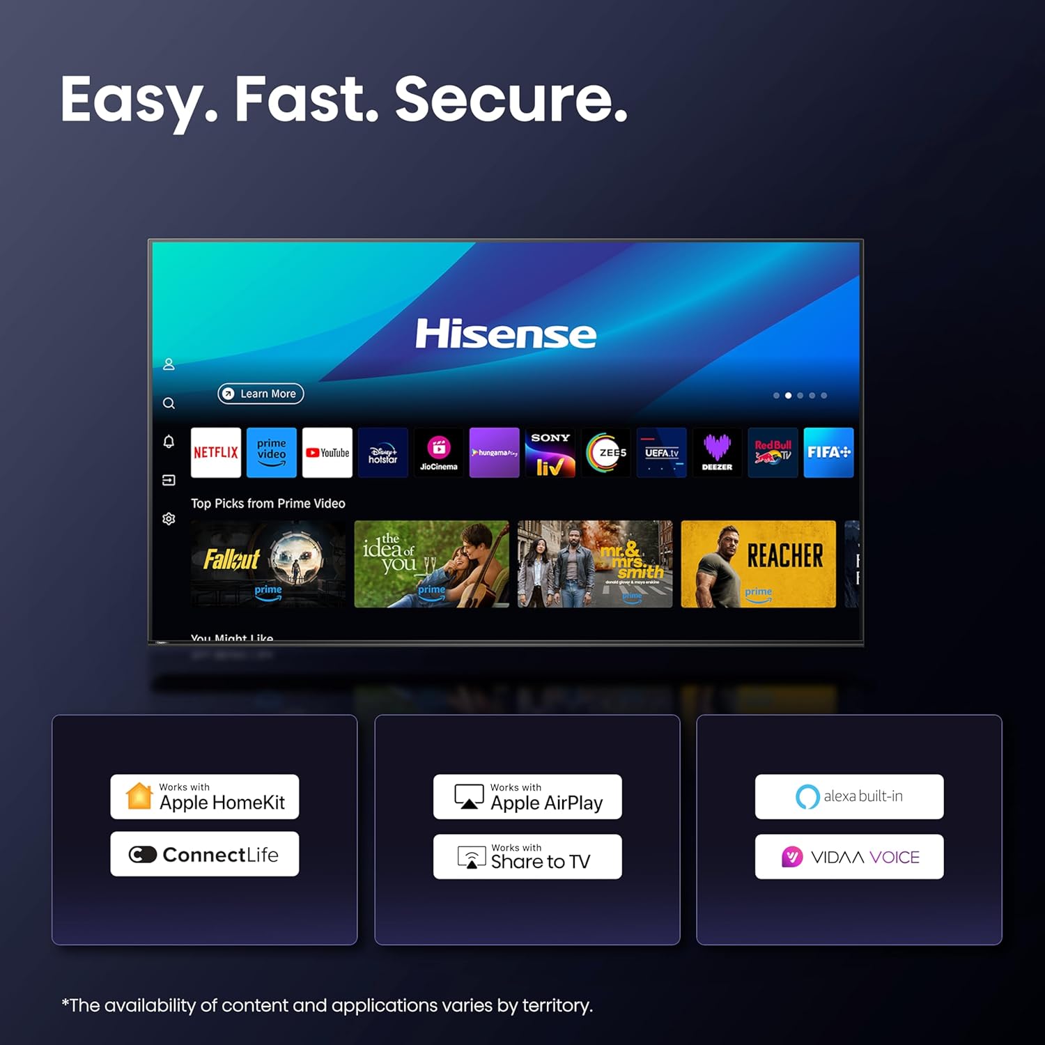 Hisense 55E7Q PRO 55'' 4K Smart QLED TV 144 HZ