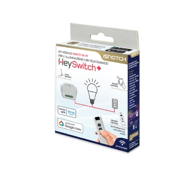 GBC HeySwitch+ Smart WiFi Module Kit for Lighting with Remote Control