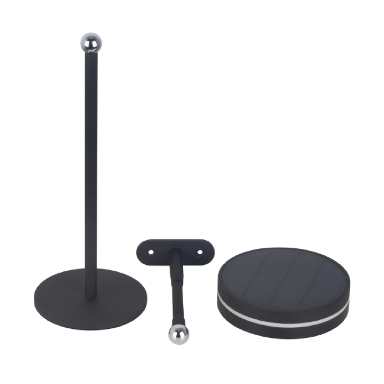 KELU ARTU DUO Solar & USB Rechargeable Lamp 150lm 4000mAh Black