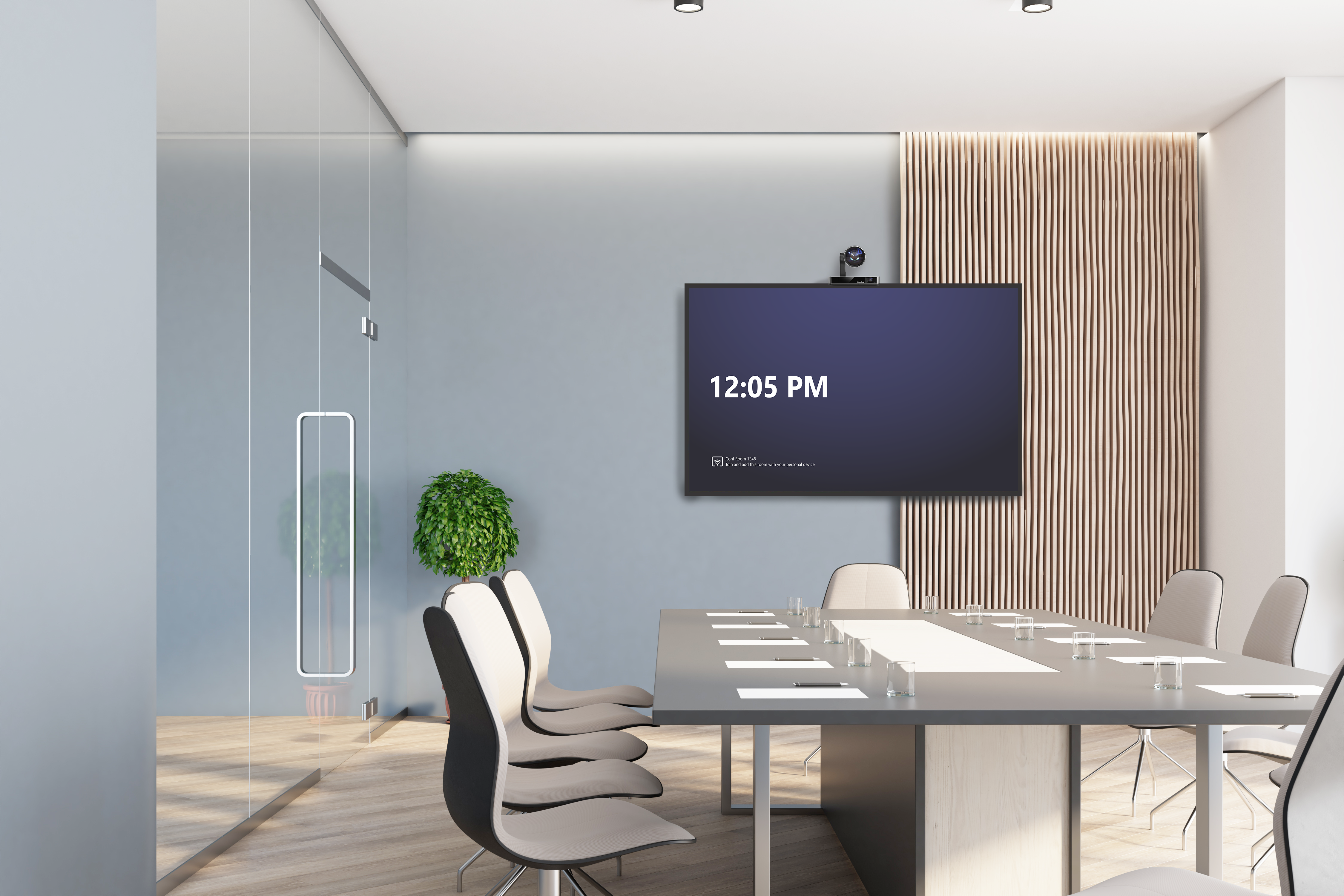 Yealink Video Conferecing Camera 4K Dual-Eye Intelligent Tracking for Medium and Large Rooms UVC86 Black