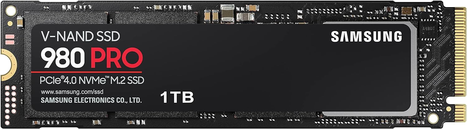 Samsung SSD NVMe Gen4 1TB 980 PRO MZ-V8P1T0BW