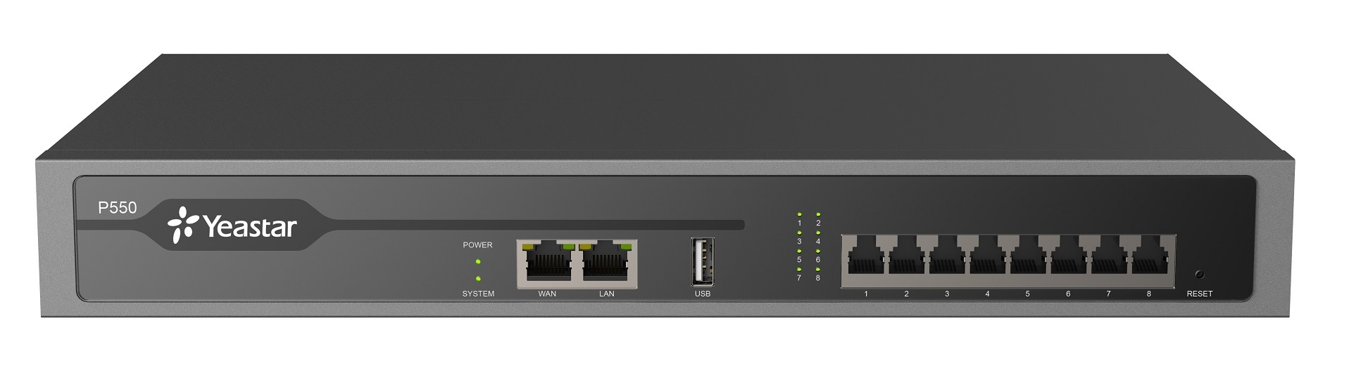 Yeastar P550 On-Premise/Cloud IP PBX Telephony System 25/50