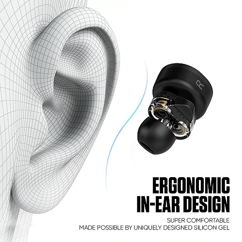 SonicGear EARPUMP TWS 7 HYPERBASS Black