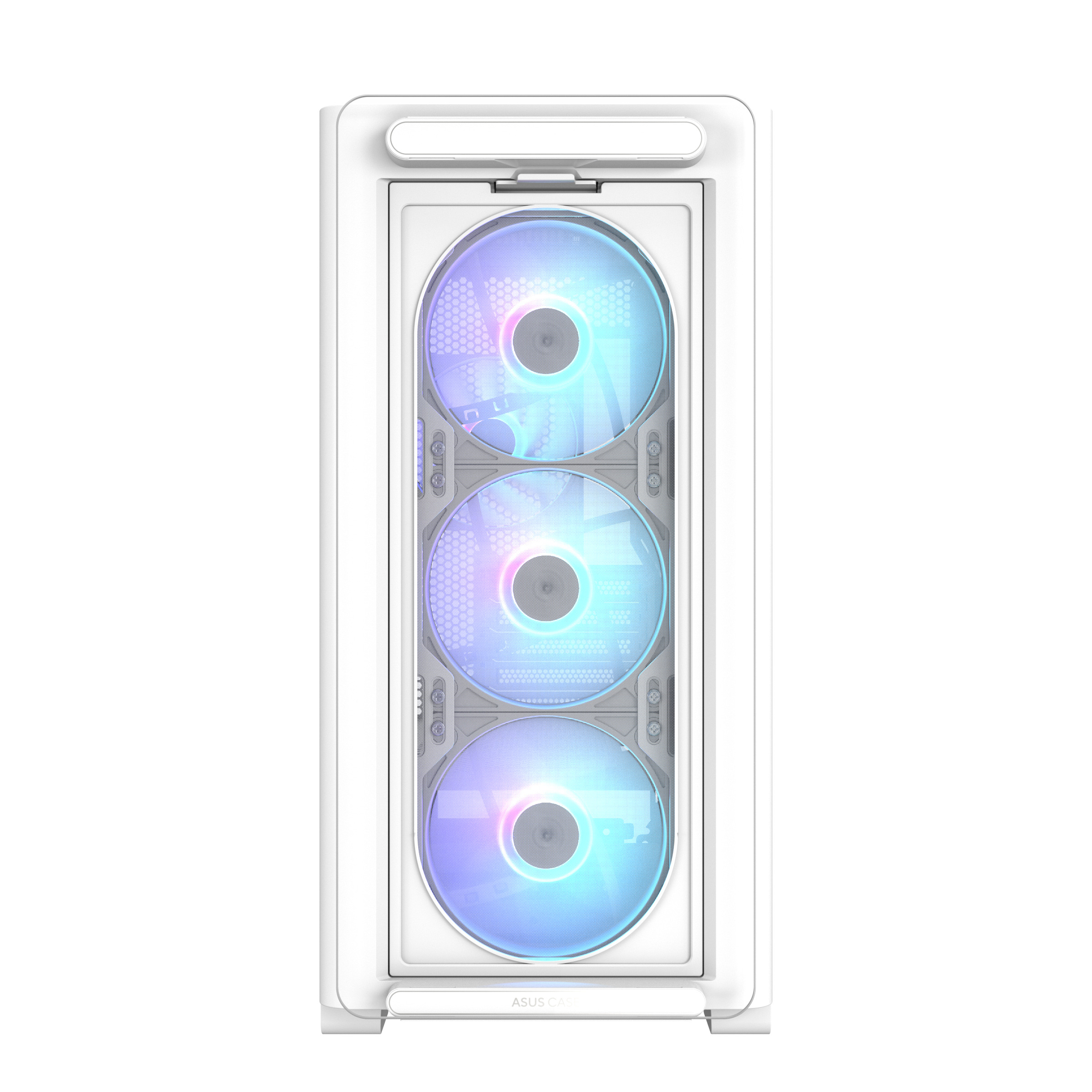 ASUS PC Case mATX Tempered Glass 4xARGB Fans A23 PLUS White