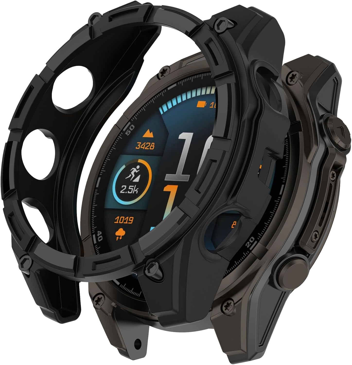 Garmin Fenix 8 47 mm, Anti-Stain, Scratch-Resistant, Shockproof Cover