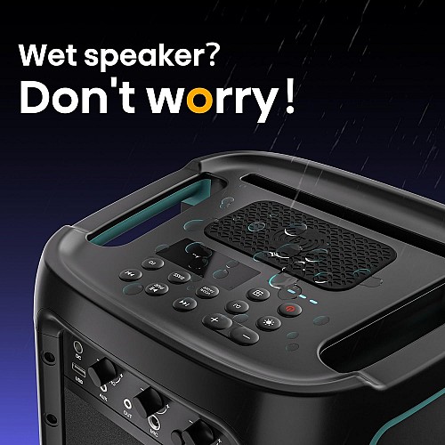 Hisense Speaker Portable Karaoke Party Rocker One Plus 300W
