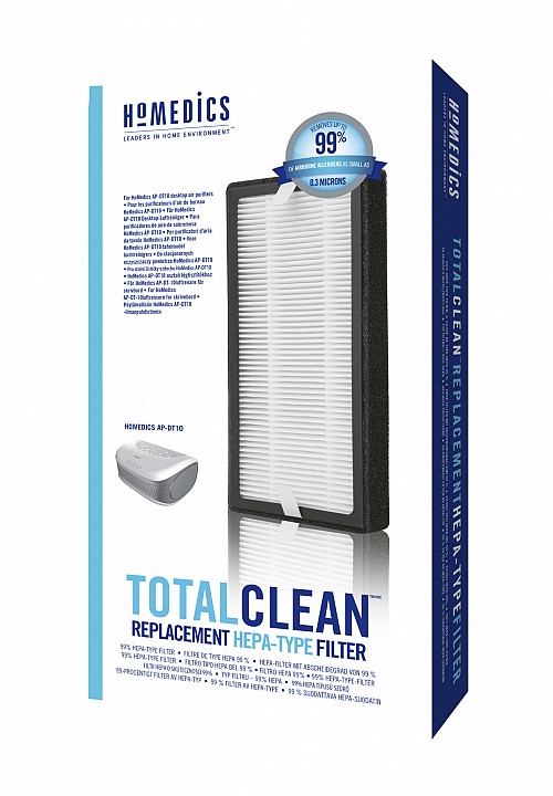 HoMedics AP-DT10FLR Replacement HEPA Filter for AP-DT10 Air Purifier
