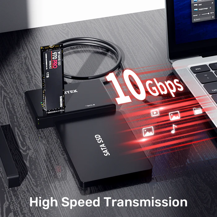 Unitek USB-C to SATA/m2 SSD Converter S1232A (UK)