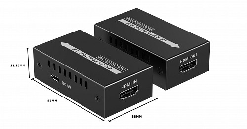 Lenkeng HDMI Extender over Ethernet 50m 4K LKV410