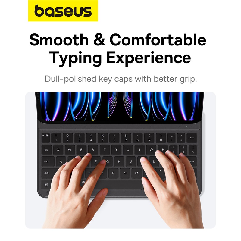 Baseus IT Bluetooth Keyboard with Magnetic Case iPad 12.9'' Cluster Black