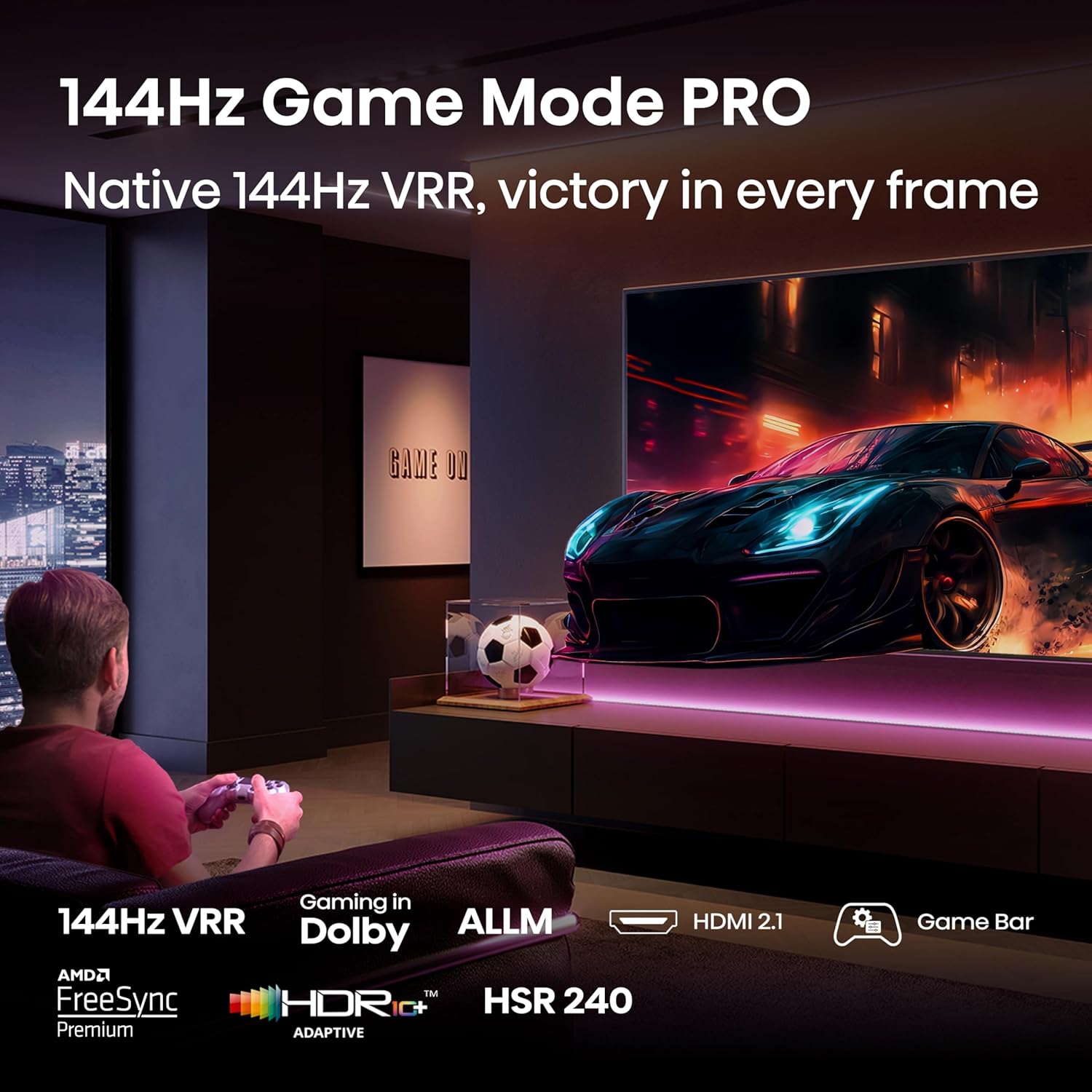 Hisense 98E7Q 98'' 4K Smart QLED  TV