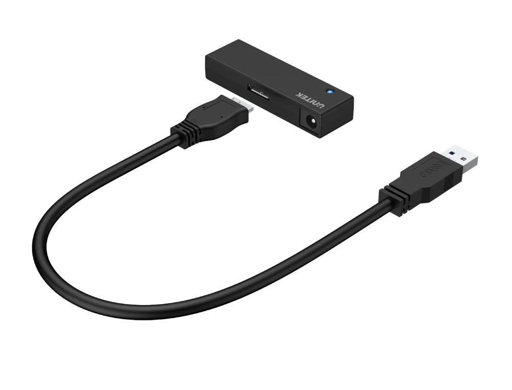 Unitek Y-1039 USB3.0 to SATA 2.5-3.5'' HDD Converter incl 12V2A PSU