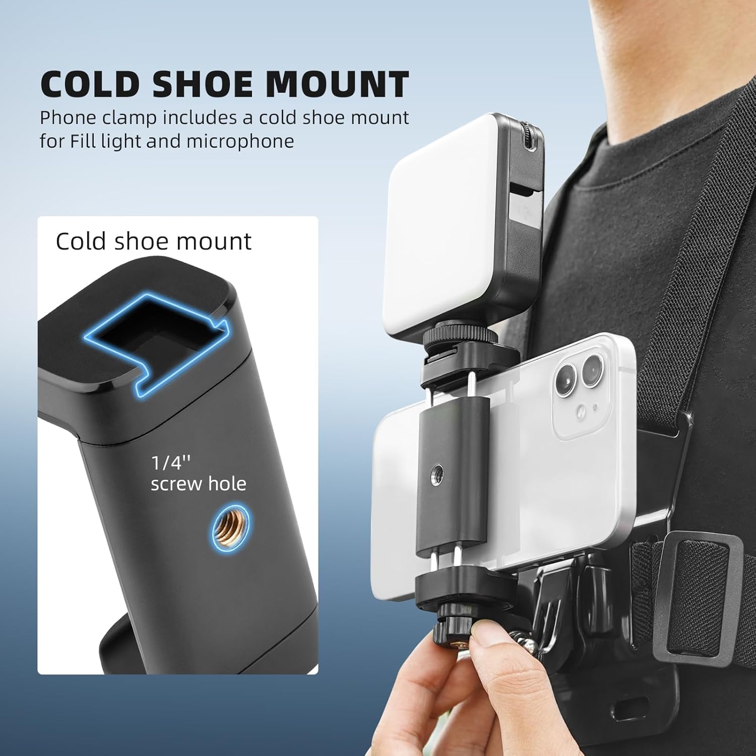 Mobile Phone Chest Mount